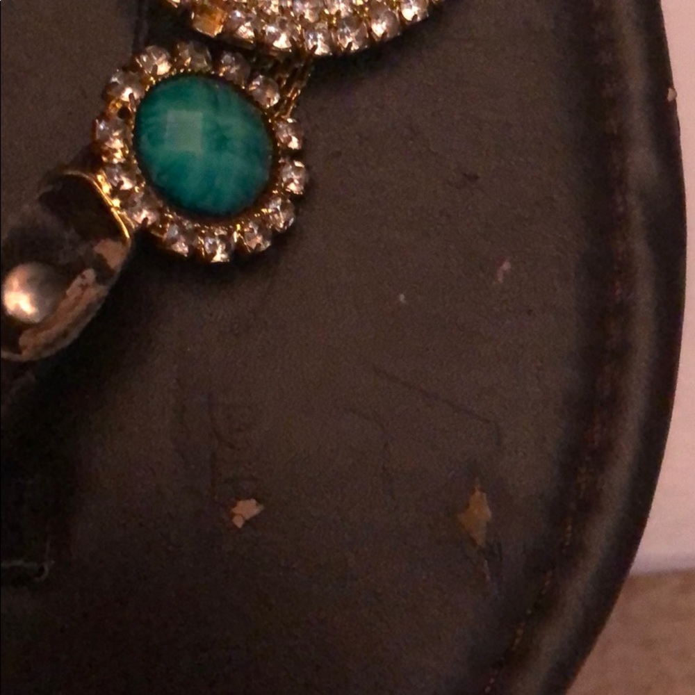 Turquoise Gem Sandals - Picture 3 of 6